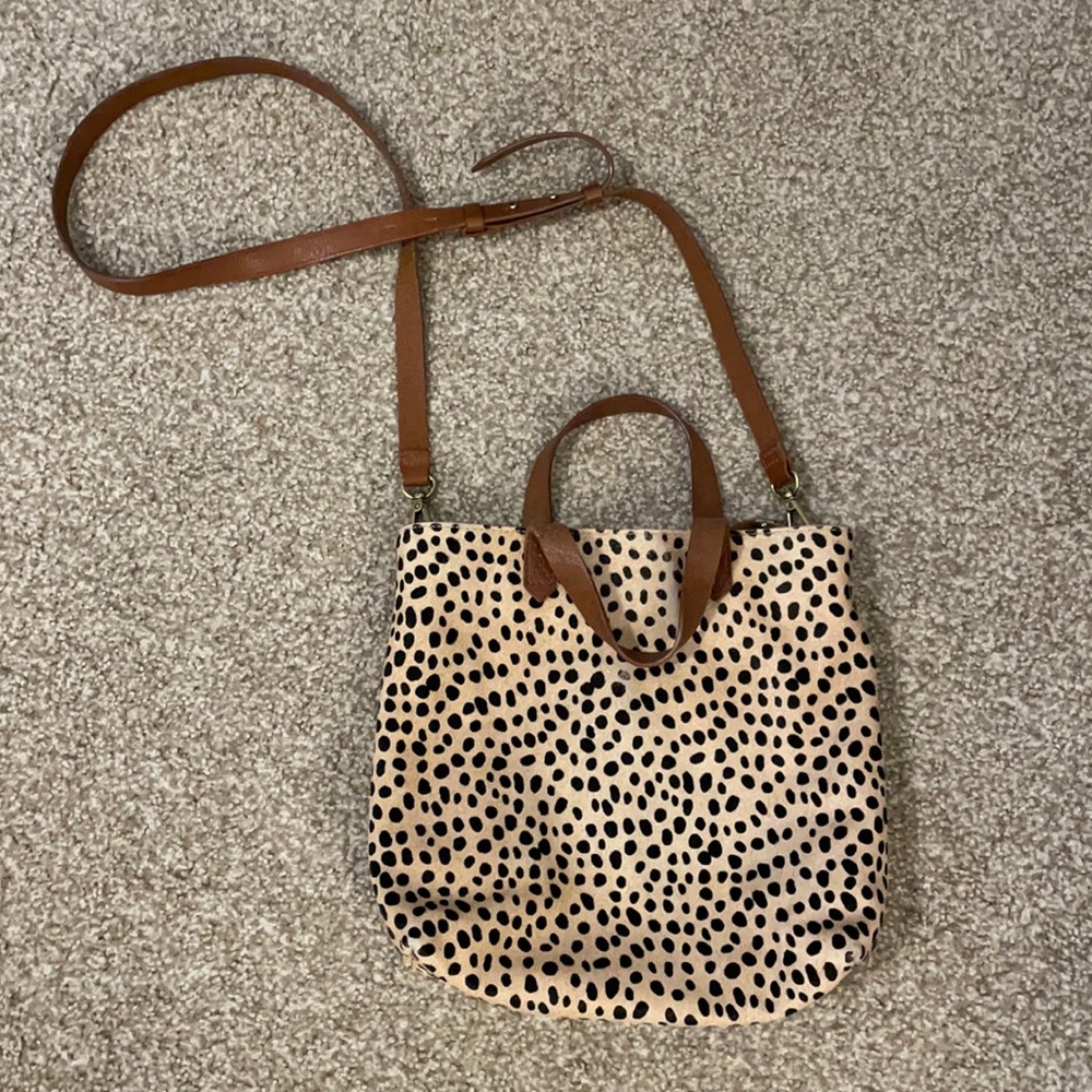 Madewell calf hair mini